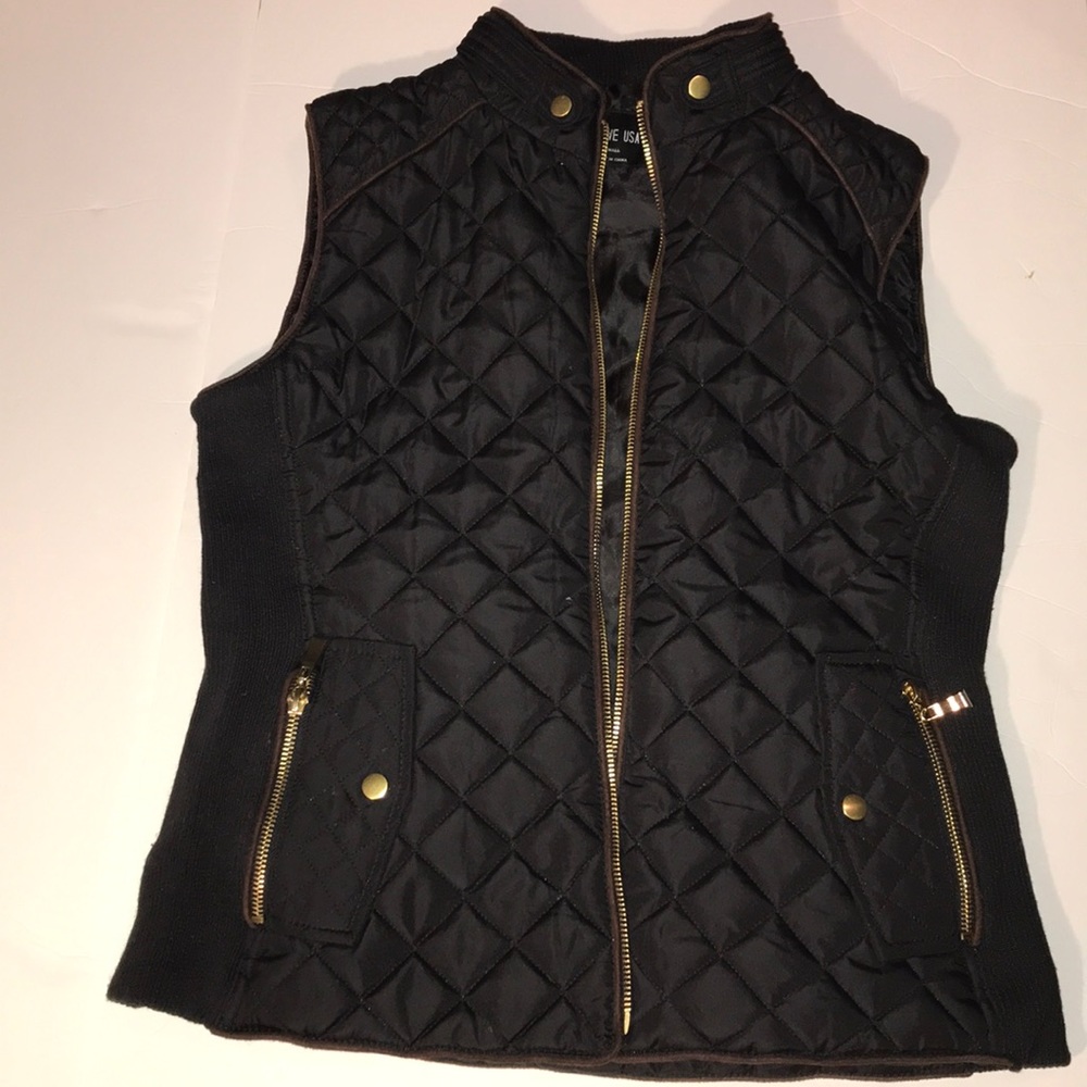 Active Usa Quilted Padding Vest - image 3